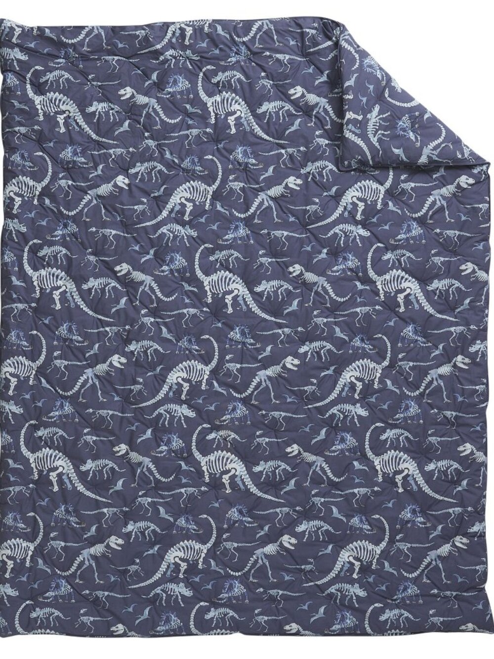 Dinosaur Bones Glow-in-the-Dark Comforter, Sham, & Sheet Set (full-size) - Picture 2 of 5